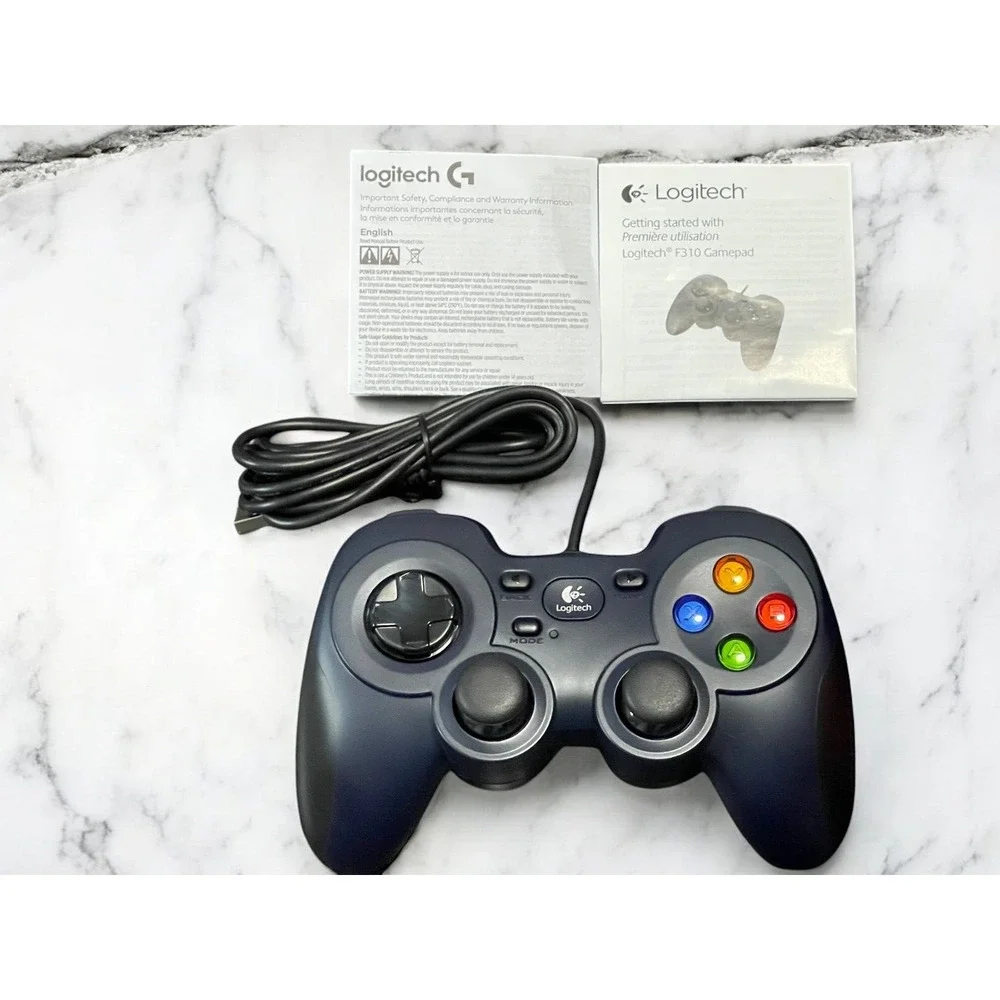 Logitech G F310 Wired Gamepad Controller for PC - Console Like Layout D-Pad